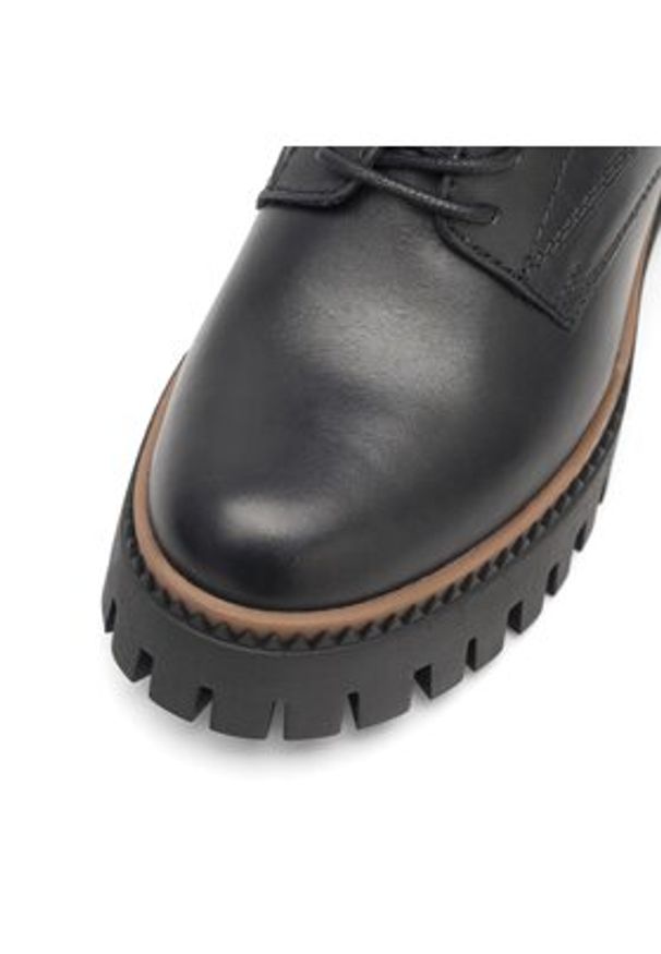 Lasocki Oxfordy ZUMBA WI23-ZUMBA-01 Czarny. Kolor: czarny. Materiał: skóra