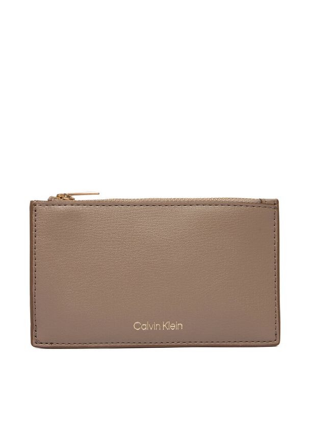 Portfel Calvin Klein. Kolor: beżowy