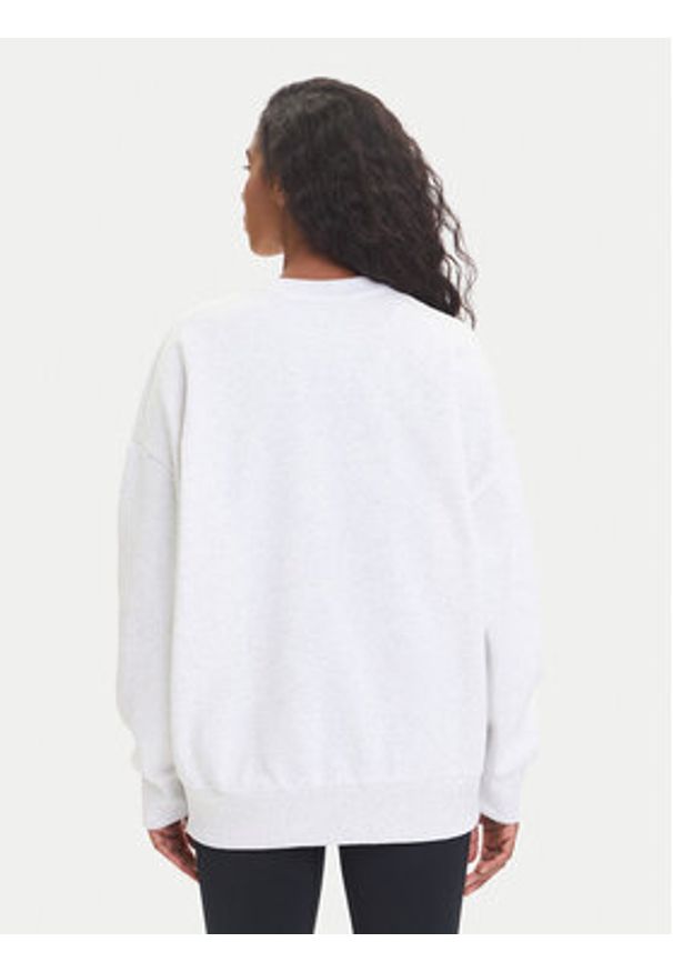 Under Armour Bluza Ua Rival 1386463 Biały Oversize. Kolor: biały. Materiał: bawełna