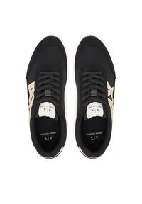Armani Exchange Sneakersy XM001960 AF19388 MC077 Czarny. Kolor: czarny. Materiał: materiał #4