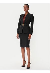 Rinascimento Marynarka CFC0126208003 Czarny Slim Fit. Kolor: czarny. Materiał: syntetyk #4