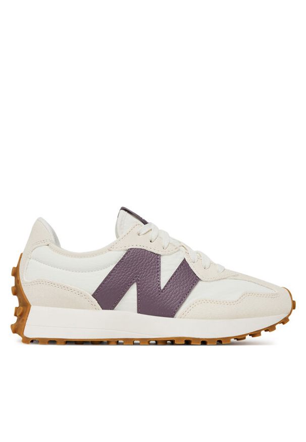 New Balance Sneakersy WS327FTC Beżowy. Kolor: beżowy. Materiał: skóra, zamsz