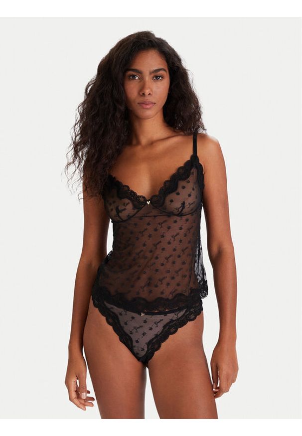 Guess Komplet bielizny O5BG01 K1790 Czarny. Kolor: czarny. Materiał: syntetyk