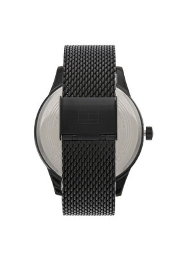 TOMMY HILFIGER - Tommy Hilfiger Zegarek Damon 1791420 Czarny. Kolor: czarny