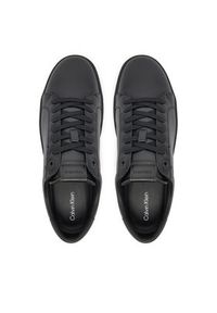 Calvin Klein Sneakersy Low Top Lace Up Lth HM0HM01971 Czarny. Kolor: czarny. Materiał: skóra #3