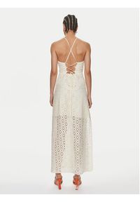 Gaudi Sukienka letnia 411FD15032 Biały Regular Fit. Kolor: biały. Materiał: bawełna. Sezon: lato #3