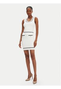 Marciano Guess Spódnica mini 5RGD00 5640Z Biały Regular Fit. Kolor: biały. Materiał: wiskoza