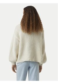 Vero Moda Kardigan Maybe 10273101 Écru Oversize. Kolor: kremowy. Materiał: syntetyk #4