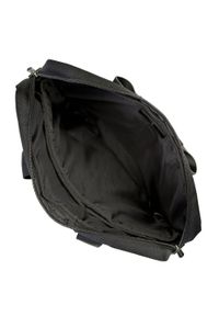 Wittchen - Męska torba na laptopa 15,6” z krytym suwakiem duża. Kolor: czarny. Materiał: poliester. Wzór: aplikacja. Styl: biznesowy, klasyczny #4