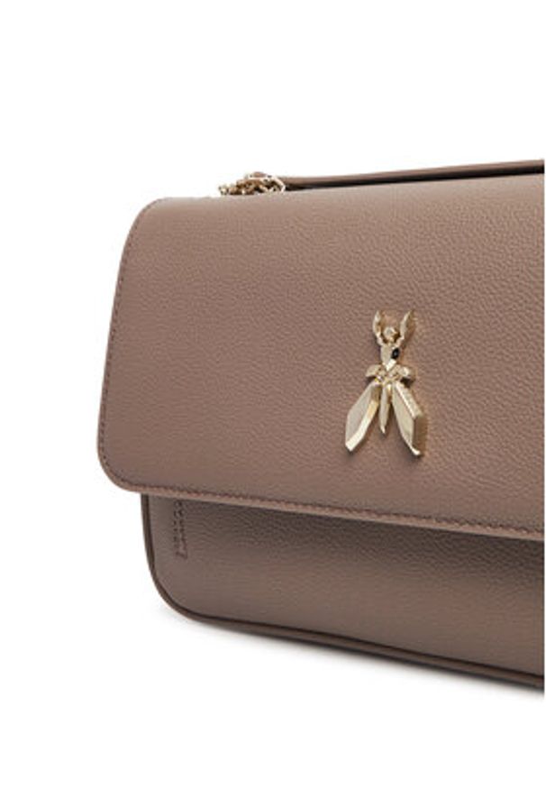 Patrizia Pepe Torebka 8B0228/L001-B744 Brązowy. Kolor: brązowy. Materiał: skórzane