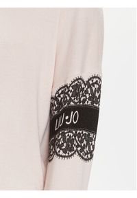 Liu Jo Sweter 5F3087 MS49I Różowy Regular Fit. Kolor: różowy. Materiał: wiskoza