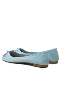 ONLY Shoes Baleriny Bee-3 15304472 Niebieski. Kolor: niebieski. Materiał: materiał