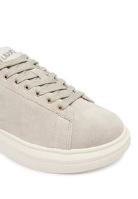Liu Jo Sneakersy Big 05 7G5015 PX027 Beżowy. Kolor: beżowy. Materiał: zamsz, skóra #4