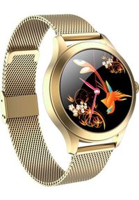 Smartwatch G.Rossi SW014 Złoty. Rodzaj zegarka: smartwatch. Kolor: złoty
