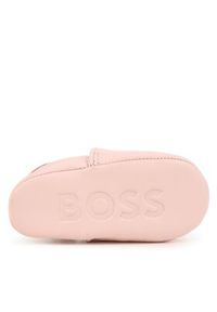 BOSS - Boss Buty J99131 Różowy. Kolor: różowy. Materiał: skóra