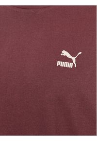 Puma T-Shirt Better Classics 621315 Bordowy Regular Fit. Kolor: czerwony. Materiał: bawełna #3