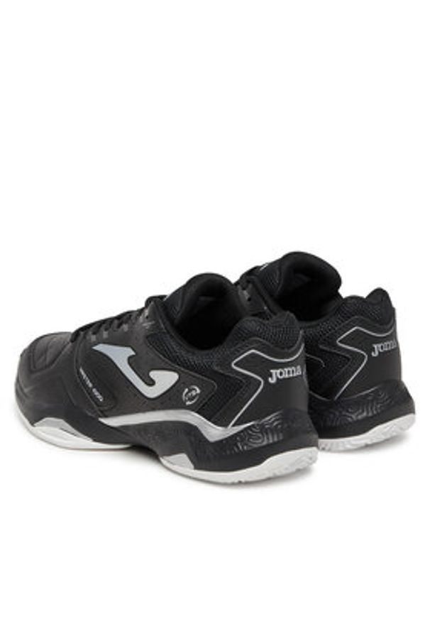 Joma Buty do tenisa Master 1000 2501 TM100S2501C Czarny. Kolor: czarny. Materiał: materiał. Sport: tenis
