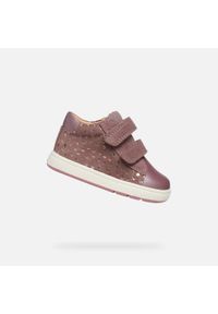 Geox - Buty GEOX B BIGLIA Rose. Okazja: na co dzień. Kolor: różowy. Materiał: tkanina, skóra