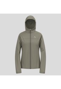 Kurtka damska Odlo X-ALP WATERPROOF Jacket. Kolor: zielony. Sport: bieganie