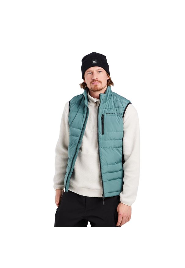 Kamizelka Protest Bramptoon. Kolor: zielony. Długość rękawa: bez rękawów