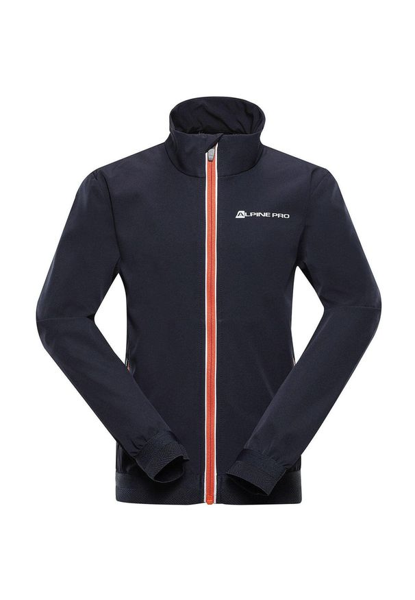 ALPINE PRO - Wodoodporna Kurtka Dziecięca Softshell ALPINE Pro Tycho 128-134. Kolor: fioletowy. Materiał: softshell. Styl: sportowy
