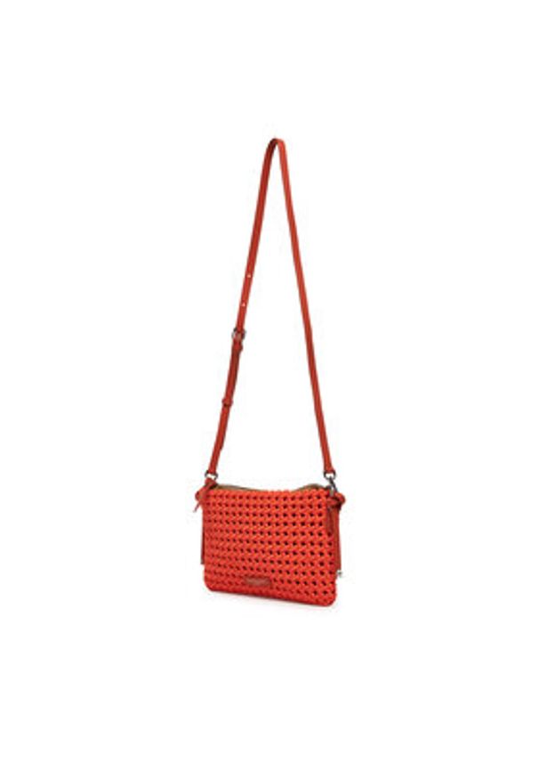 Gianni Chiarini Torebka Fiore BS 11565 WVNG Koralowy. Kolor: pomarańczowy. Materiał: skórzane