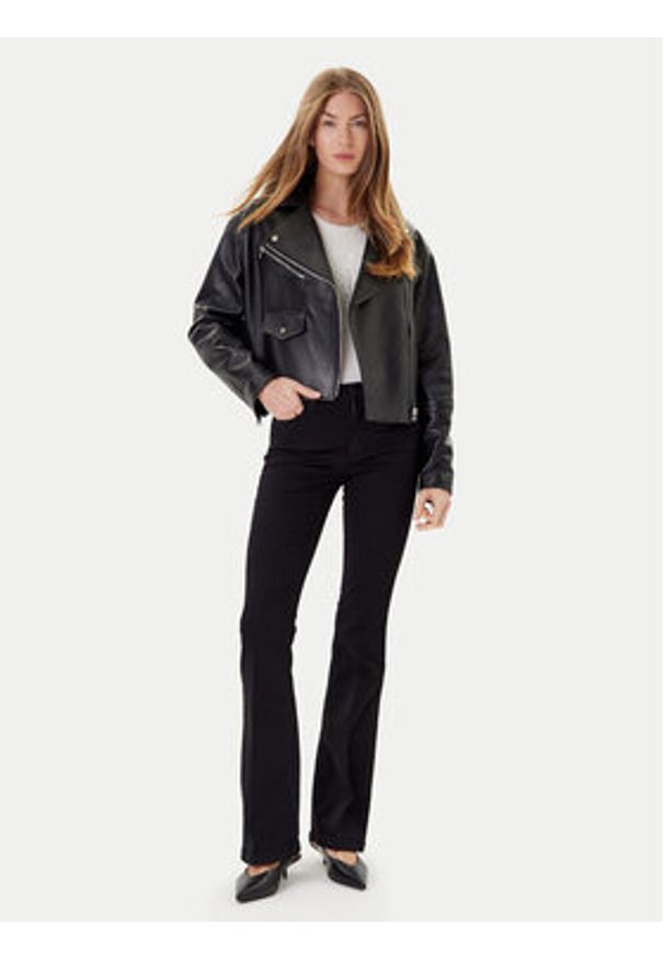 Liu Jo Jeansy UF5058 DS015 Czarny Regular Fit. Kolor: czarny. Materiał: bawełna