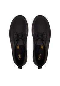 Clarks Półbuty Polden Lace 26181379 Czarny. Kolor: czarny. Materiał: skóra #3