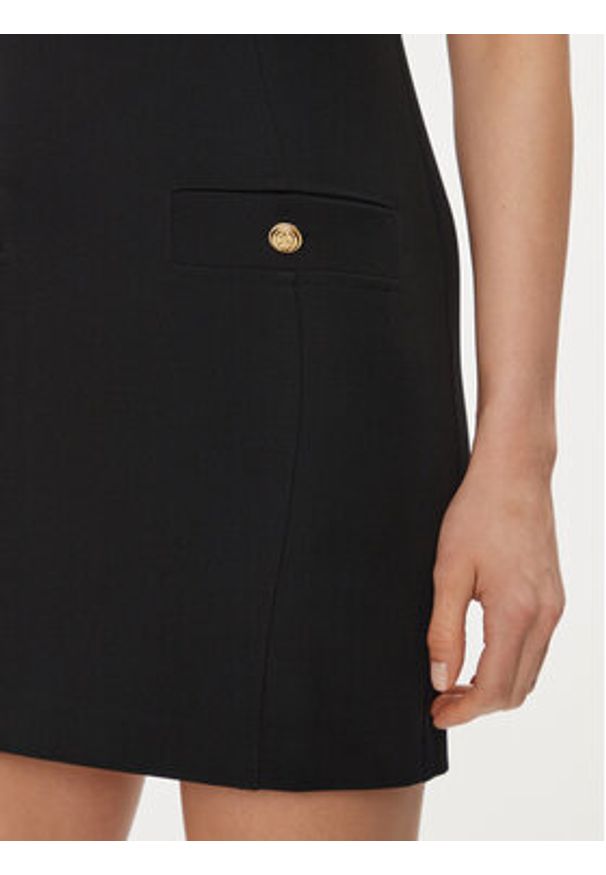 Silvian Heach Sukienka koktajlowa Melli GPP24388VE Czarny Slim Fit. Kolor: czarny. Materiał: syntetyk. Styl: wizytowy