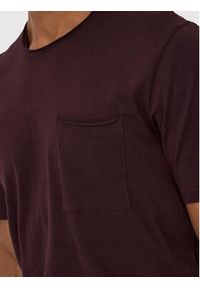 Only & Sons T-Shirt Roy 22022531 Bordowy Regular Fit. Kolor: czerwony. Materiał: bawełna