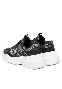 Versace Jeans Couture Sneakersy 79YA3SC2 Czarny. Kolor: czarny. Materiał: skóra