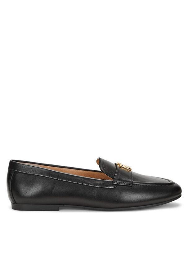 Lauren Ralph Lauren - LAUREN RALPH LAUREN Loafersy 802946808001 Czarny. Kolor: czarny. Materiał: skóra