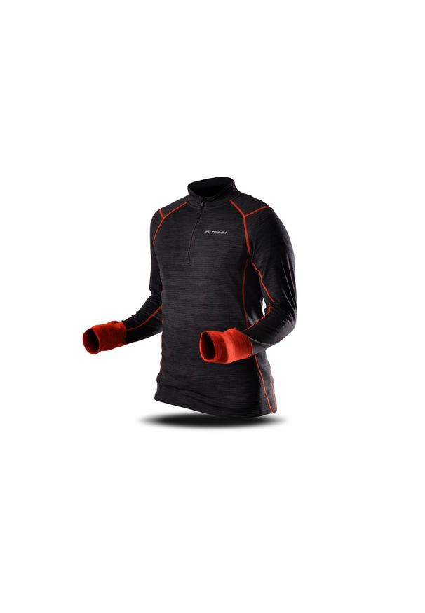 TRIMM - Bluza Trimm CLINIC. Kolor: pomarańczowy, szary, wielokolorowy. Materiał: polar. Długość: krótkie. Sezon: zima. Sport: narciarstwo