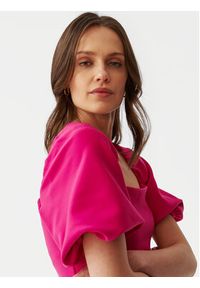 Tatuum Sukienka koktajlowa Semiko T2406.195 Różowy Slim Fit. Kolor: różowy. Materiał: syntetyk. Styl: wizytowy #8