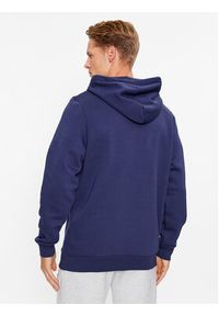 Under Armour Bluza Ua Essential Fleece Hoodie 1373880 Granatowy Loose Fit. Kolor: niebieski. Materiał: bawełna #5