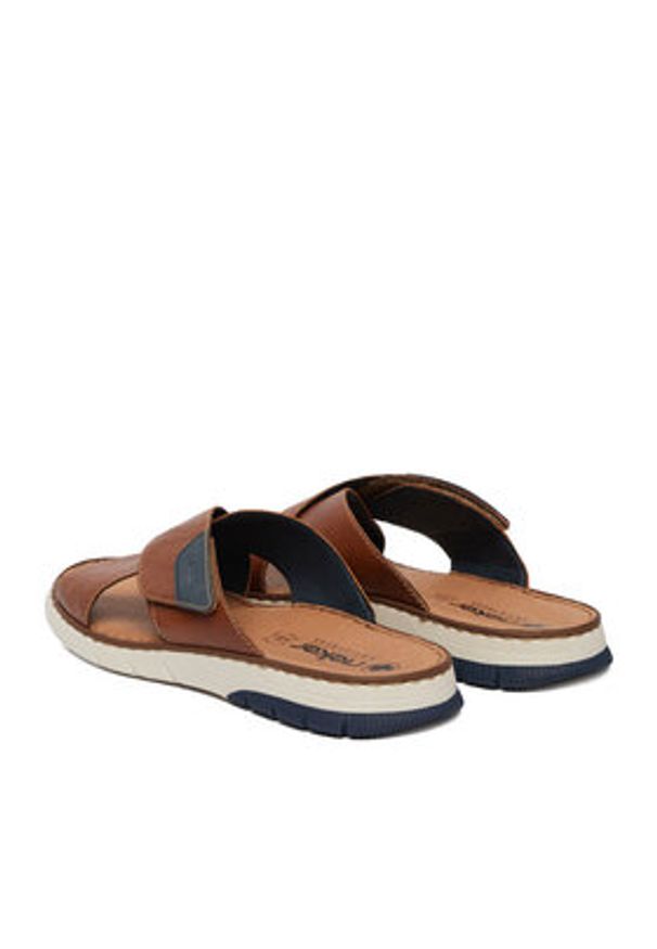 Rieker Klapki CEO-25283-22 Brązowy. Kolor: brązowy. Materiał: materiał