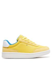 TOMMY HILFIGER - Sneakersy Tommy Hilfiger. Kolor: żółty