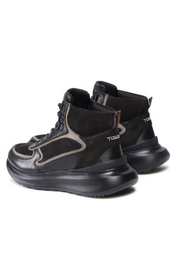 Togoshi Sneakersy MI08-GREENE-11 Czarny. Kolor: czarny. Materiał: skóra