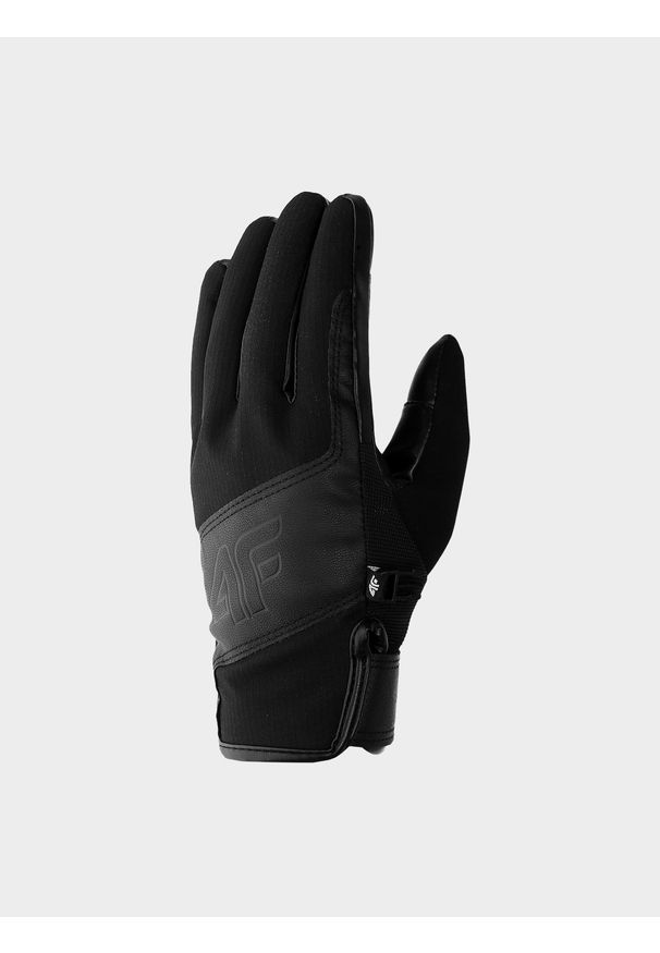 4f - Rękawice narciarskie Thinsulate© męskie. Kolor: czarny. Technologia: Thinsulate. Sezon: zima. Sport: narciarstwo