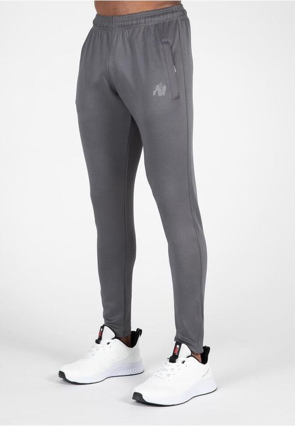 GORILLA WEAR - Scottsdale Track Spodnie - Szary. Kolor: szary. Sport: fitness