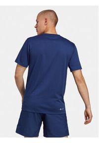 Adidas - adidas Koszulka techniczna Train Essentials IC7422 Niebieski Regular Fit. Kolor: niebieski. Materiał: syntetyk #5