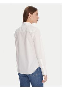 TOMMY HILFIGER - Tommy Hilfiger Koszula WW0WW47169 Biały Regular Fit. Kolor: biały. Materiał: bawełna