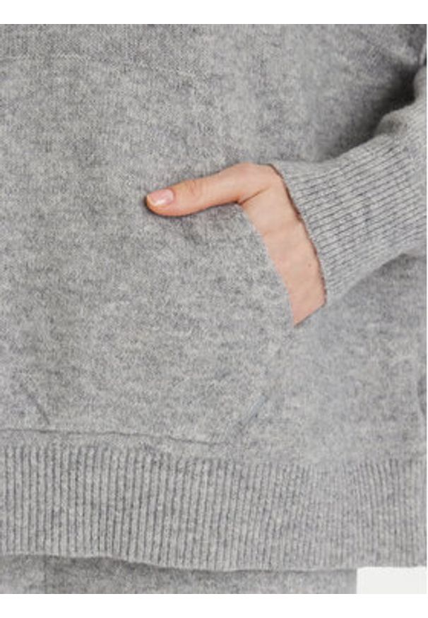 Calvin Klein Underwear Bluza LV00QS7568 Szary Regular Fit. Kolor: szary. Materiał: syntetyk