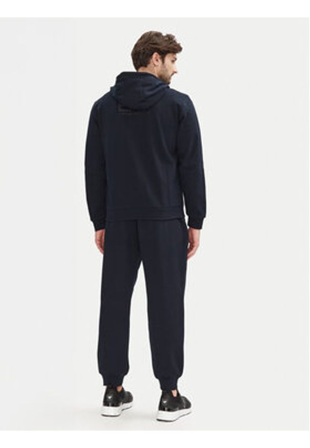 EA7 Emporio Armani Dres 7M000243 AF10377 UB102 Granatowy Regular Fit. Kolor: niebieski. Materiał: bawełna