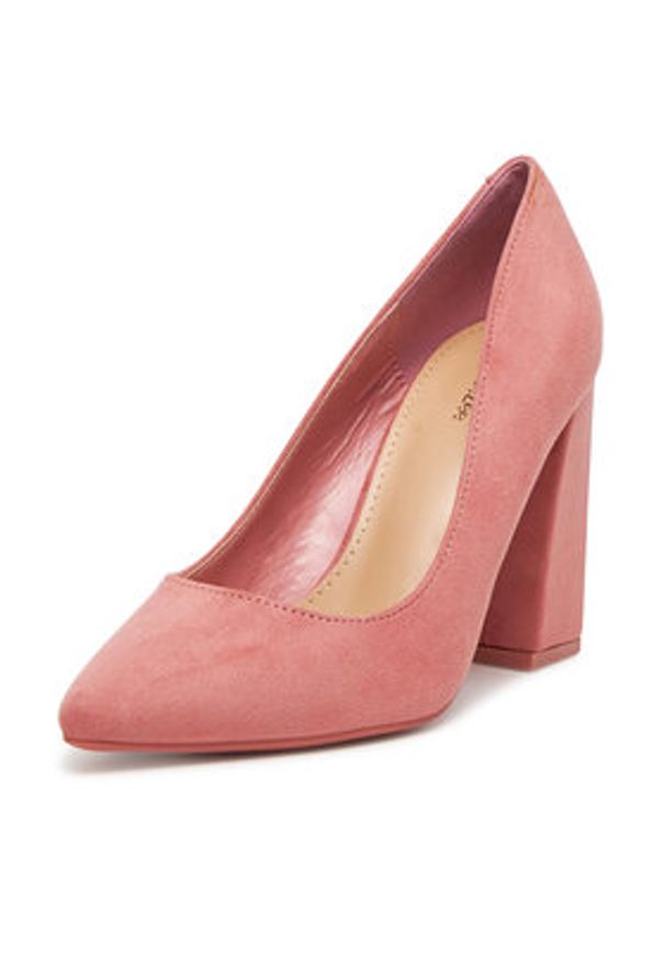 DeeZee Czółenka XLO Różowy. Kolor: różowy. Materiał: materiał