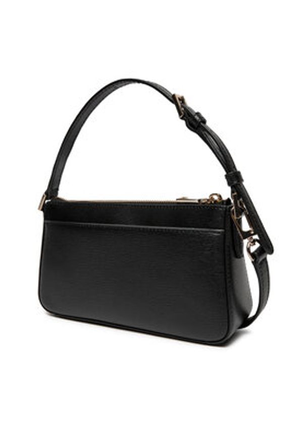 DKNY Torebka R42HKE18 Czarny. Kolor: czarny. Materiał: skórzane