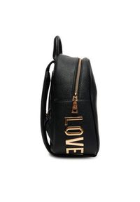 Love Moschino - LOVE MOSCHINO Plecak JC4030PP1NLT0000 Czarny. Kolor: czarny. Materiał: skóra #3