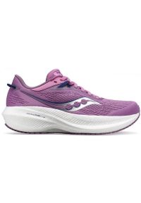 Buty do biegania damskie Saucony Triumph 21. Kolor: fioletowy, wielokolorowy. Sport: bieganie
