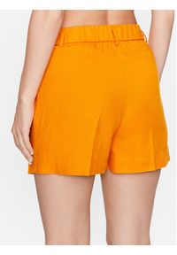 Sisley Szorty materiałowe 484QL900Q Pomarańczowy Regular Fit. Kolor: pomarańczowy. Materiał: wiskoza