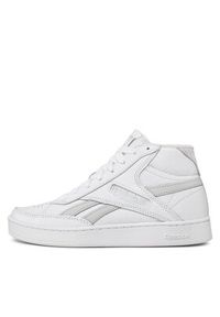 Reebok Sneakersy Club C Form Hi IE1623 Biały. Kolor: biały. Materiał: skóra. Model: Reebok Club #5